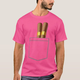 Cigar Smoke Cuban Cuba Tobacco For Smoker T-Shirt