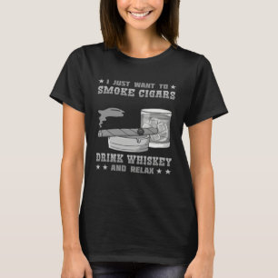 Cigar Smoker Smoking Quotes   1 T-Shirt