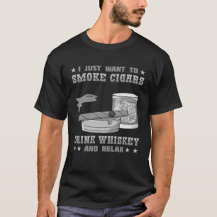 Cigar Smoker Smoking Quotes 1 T-Shirt
