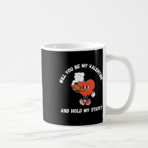 Cigar Valentine's Day Smoking Heart Vintage Funny Coffee Mug