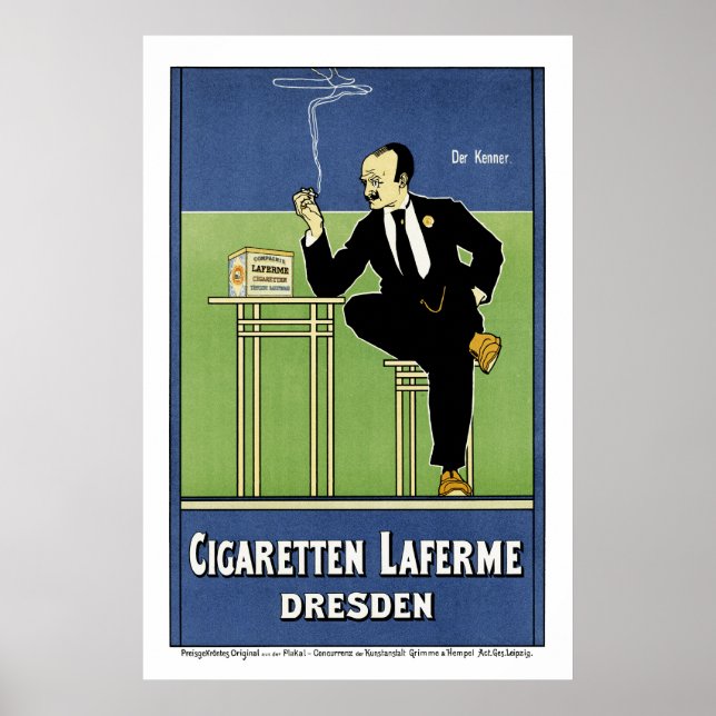 Cigaretten Laferme Poster (Front)