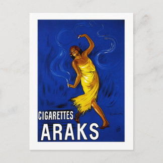 Cigarettes Araks Postcard