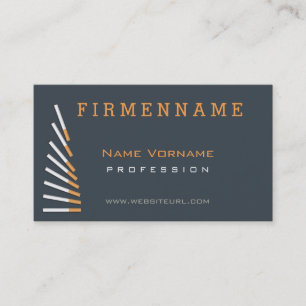 cigarettes business card