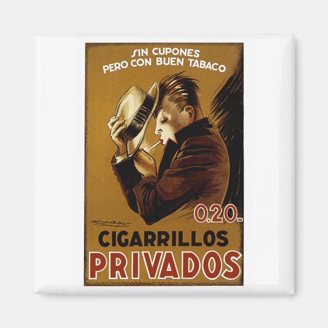 Cigarillos Privados Magnet (Front)
