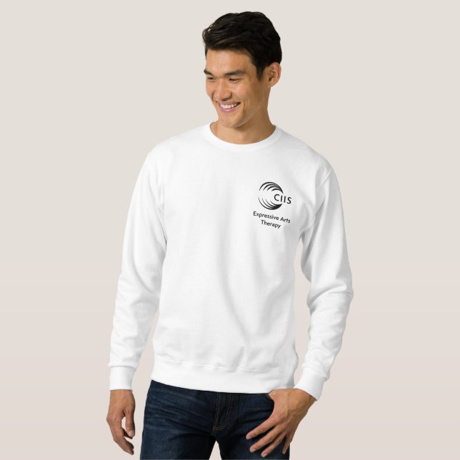 CIIS EXA White Crewneck Sweatshirt (Front Full)