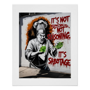 Cilantro: It’s Not Seasoning, It’s Sabotage –  Poster