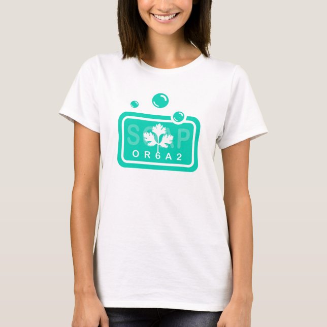 Cilantro Tastes Soapy T-Shirt (Front)