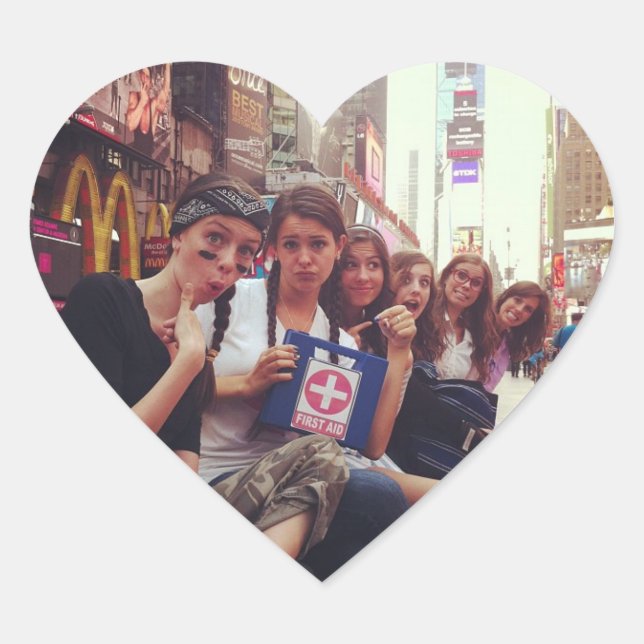 Cimorelli Heart Sticker (Front)
