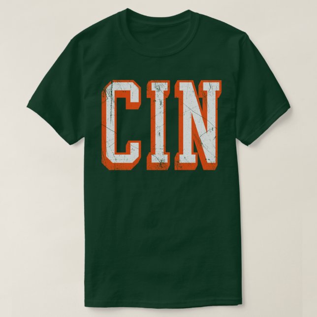 CIN block abv 4 T-Shirt (Design Front)
