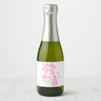 Cin Cin Cherub Hand Drawn Cupid Icon Bridal shower