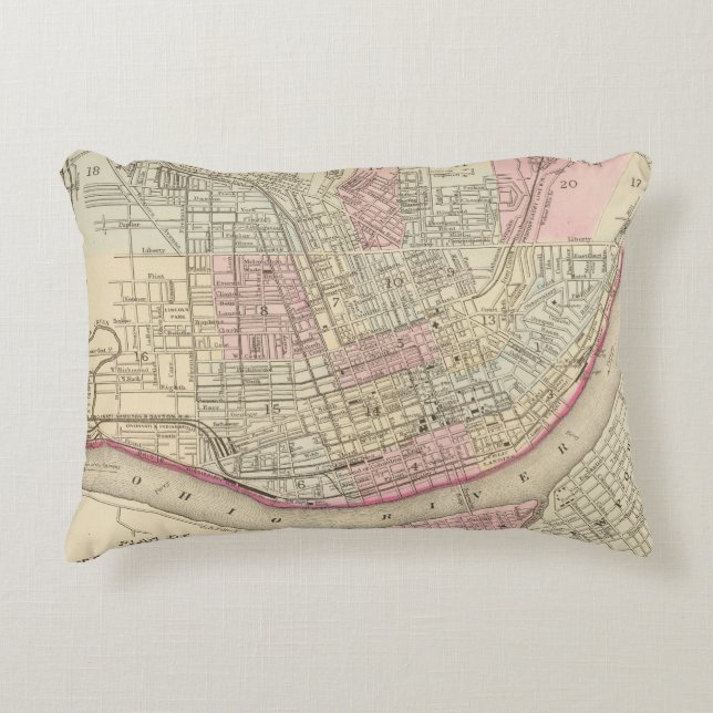 Cincinnati 2 decorative cushion (Front)