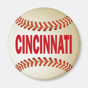 CINCINNATI BASEBALL MAGNET