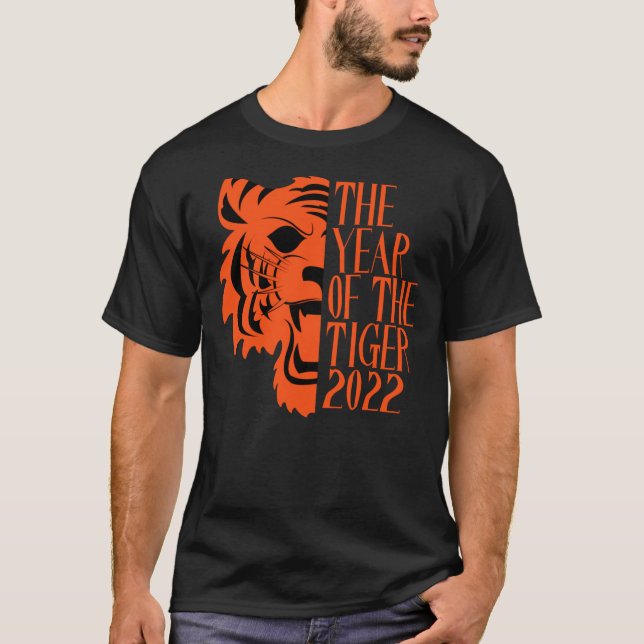 Cincinnati Bengals Year of the Tiger Classic T-Shi T-Shirt (Front)
