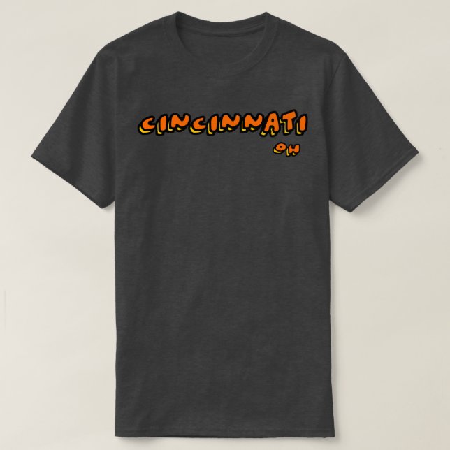 Cincinnati Bubble T-Shirt (Design Front)