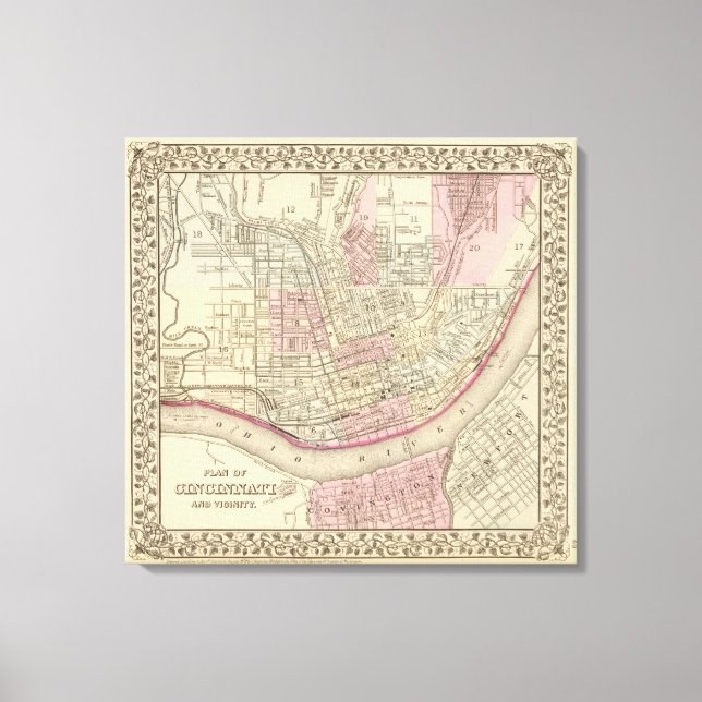 Cincinnati Canvas Print (Front)