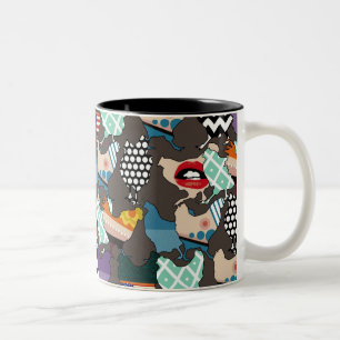 Cincinnati Chickens Two-Tone Coffee Mug