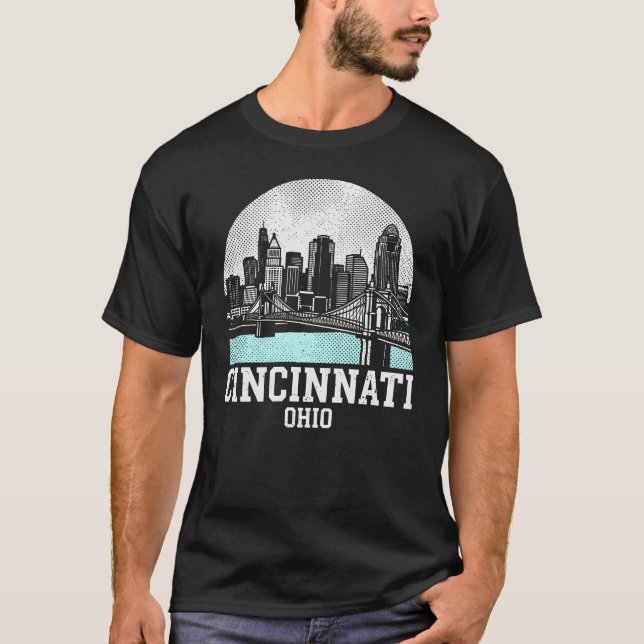 Cincinnati City Ohio T-Shirt (Front)