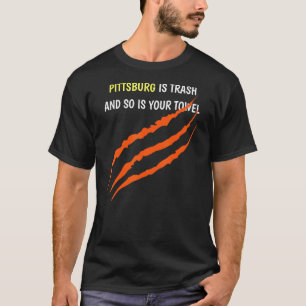 Cincinnati Football Pittsburgh Is Trash T-Shirt