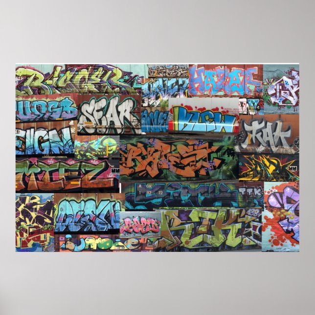 Cincinnati Graffiti Poster (Front)