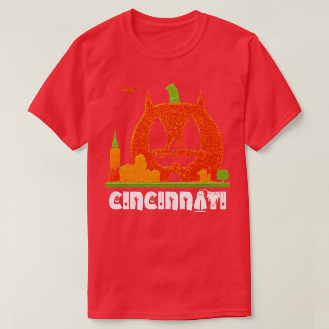 Cincinnati Halloween T-Shirt (Design Front)