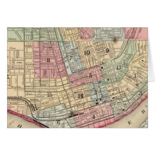 Cincinnati Map by Mitchell