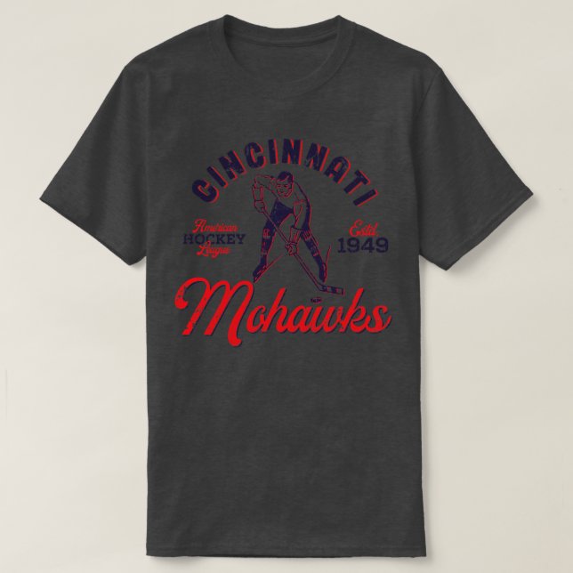 Cincinnati Mohawks 1 T-Shirt (Design Front)