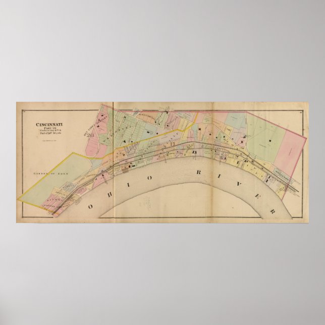 Cincinnati, Ohio 5 Poster (Front)