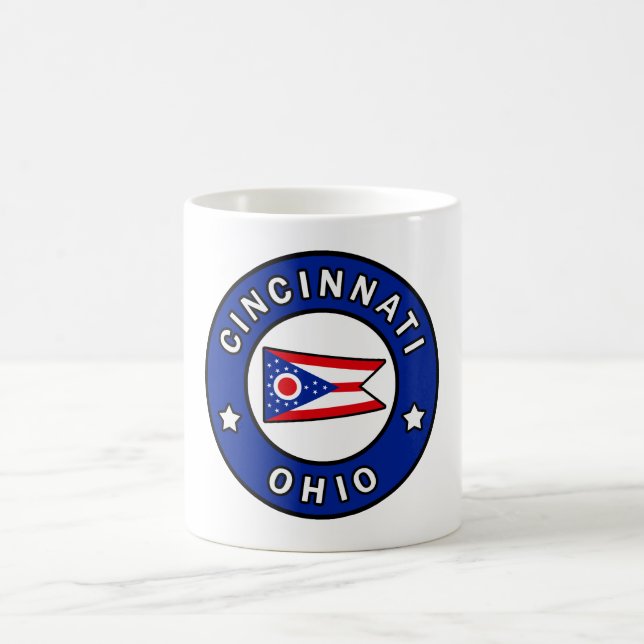 Cincinnati Ohio Coffee Mug (Center)
