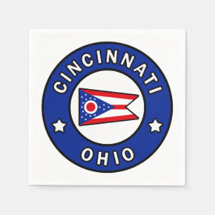 Cincinnati Ohio Napkin