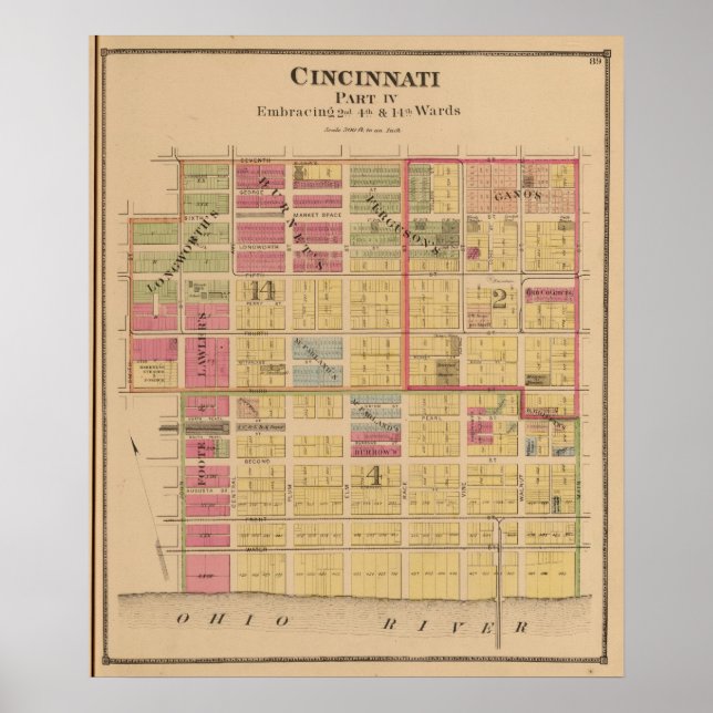 Cincinnati, Ohio Poster (Front)