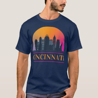 Cincinnati Ohio Skyline  T-Shirt