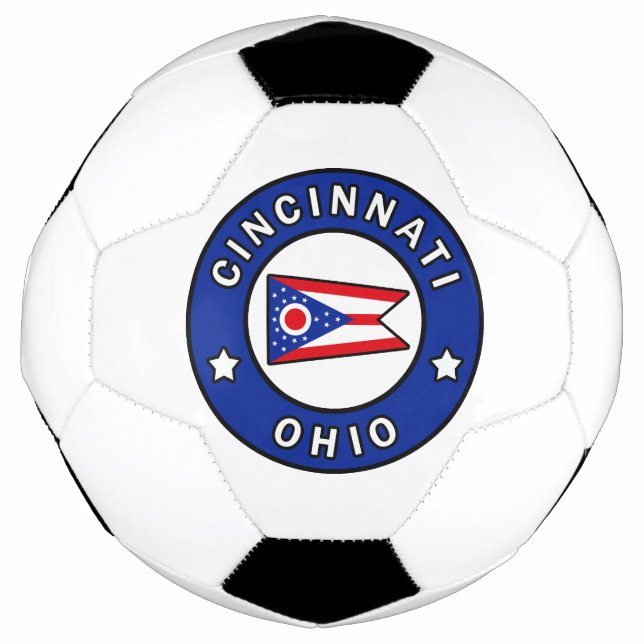 Cincinnati Ohio Soccer Ball (Front)