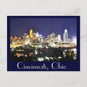 Cincinnati, Ohio, the Queen City. Postcard