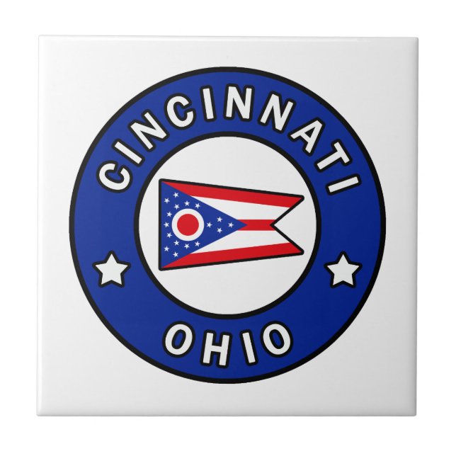 Cincinnati Ohio Tile (Front)