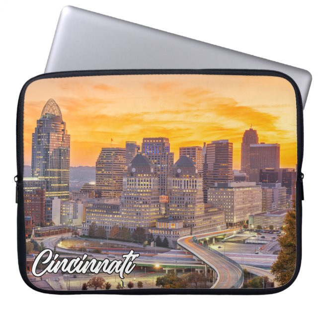 Cincinnati, Ohio, United States Laptop Sleeve (Front)