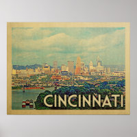 Cincinnati Ohio Vintage Travel