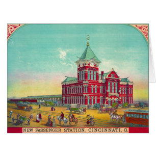 Cincinnati Railroad Station 1881
