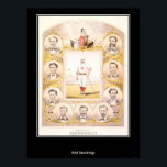 Cincinnati Red Stockings 1869 Poster<br><div class="desc">Baseball  Cincinnati Red Stockings 1869 Poster</div>