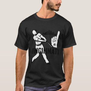 Cincinnati Shirt Women Baseball Player Game Lover 