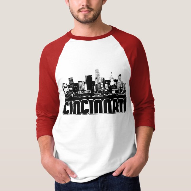 Cincinnati Skyline T-Shirt (Front)