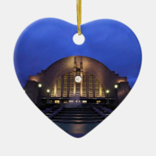 Cincinnati Union Terminal/Museum Centre Ceramic Tree Decoration