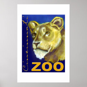 Cincinnati Zoo Poster