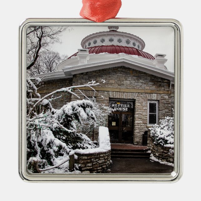 Cincinnati Zoo's Reptile House Metal Tree Decoration (Front)