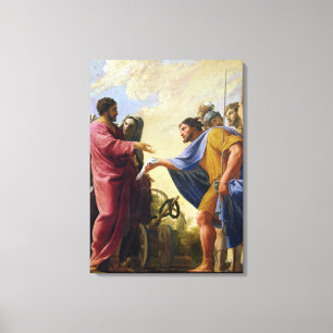 Cincinnatus Returning to his Plough Canvas Print