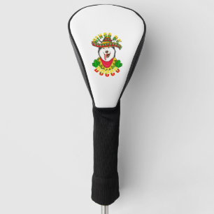 Cinco De Doggo Funny Alaskan Malamute Dog For Golf Head Cover