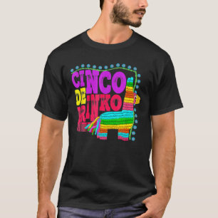 Cinco De Drinko Drinking Funny Mexican Cinco De Ma T-Shirt
