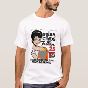 Cinco de Drinko, I'm Here for Tacos T-Shirt