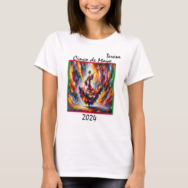 Cinco de Mayo 2024 Flamenco Dancer Women's  T-Shirt (Front)