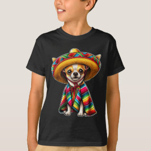 Cinco De Mayo 2025 Chihuahua Dog Lover Sombrero Ta T-Shirt
