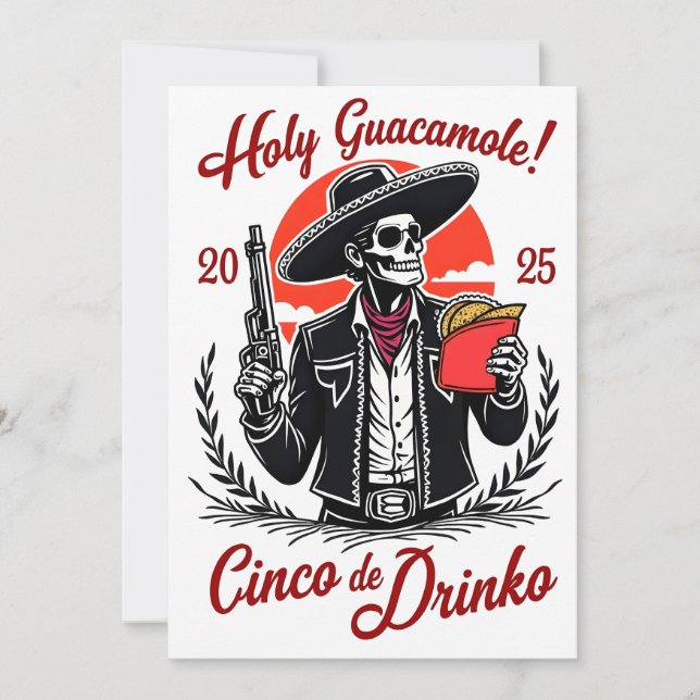 Cinco de Mayo 2025 Invitation (Front)